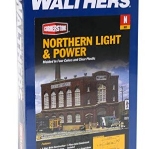 Walthers Trainline Cornerstone N Scale Model Northern Light & Power - Kit Train, (933-3214)