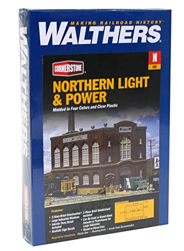 Walthers Trainline Cornerstone N Scale Model Northern Light & Power - Kit Train, (933-3214)