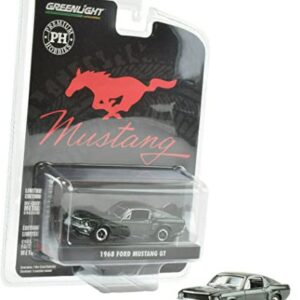 Greenlight x Premium Hobbies Highland Green 1968 Ford Mustang GT 1:64 Scale Diecast Car 51414