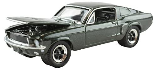 Greenlight x Premium Hobbies Highland Green 1968 Ford Mustang GT 1:64 Scale Diecast Car 51414