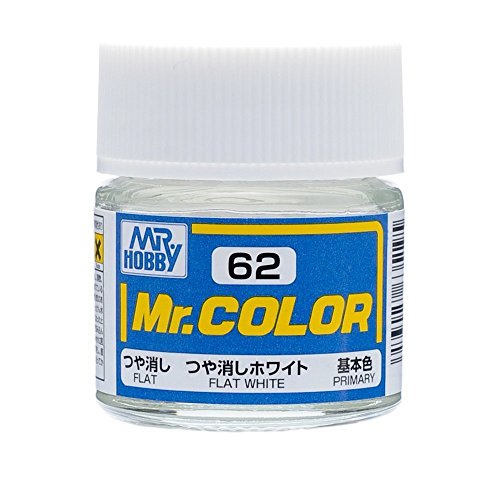 Mr. Hobby Mr. Color C62 Flat White 10ml Bottle