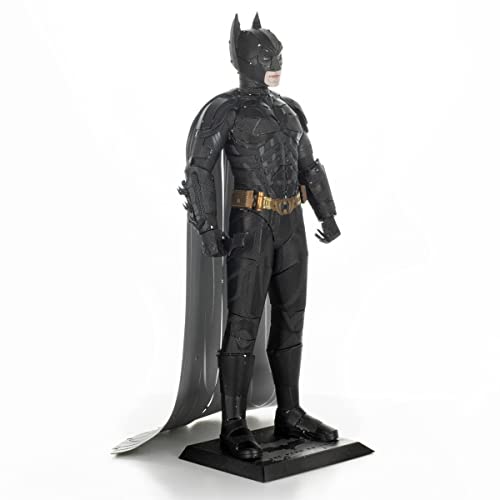 Metal Earth Premium Series Batman The Dark Knight 3D Metal Model Kit Fascinations Bundle with Tweezers