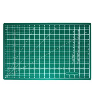 manufore a3 18×12″cutting mat with centimeter and inch scale self healing craft cutting board with 3mm 5-ply thickness for using rotary cutter, craft knife, paper knife