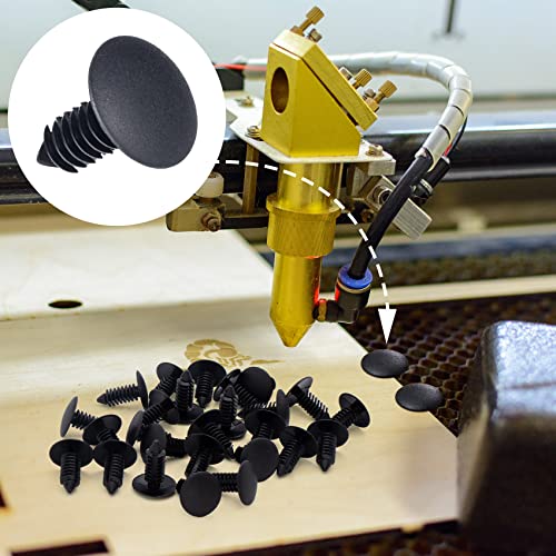 HINZIC 100 Pcs 7.5-8 mm Honeycomb Pins Honeycomb Laser Bed Hold Down Pins Honeycomb Fixing Needle Laser Engraver Accessories Grid Working Table Laser Cutter and Engraver Machine (7.5-8 mm Honeycomb)