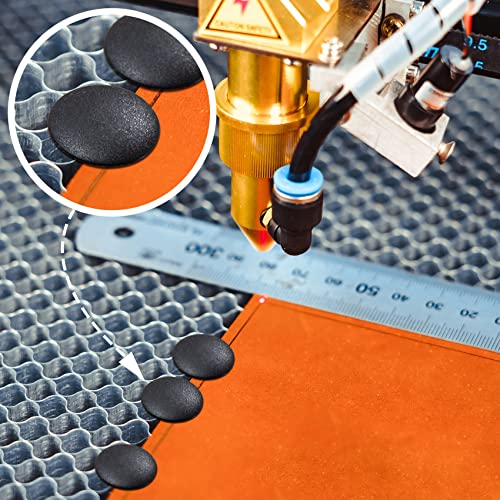 HINZIC 100 Pcs 7.5-8 mm Honeycomb Pins Honeycomb Laser Bed Hold Down Pins Honeycomb Fixing Needle Laser Engraver Accessories Grid Working Table Laser Cutter and Engraver Machine (7.5-8 mm Honeycomb)