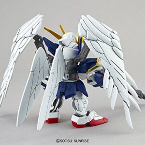 Bandai Hobby SD EX-Standard Wing Gundam Zero Version EW Action Figure, Multi, 8" (BAN202754)