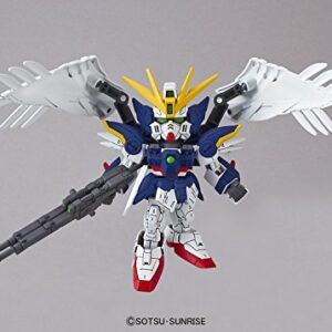 Bandai Hobby SD EX-Standard Wing Gundam Zero Version EW Action Figure, Multi, 8" (BAN202754)