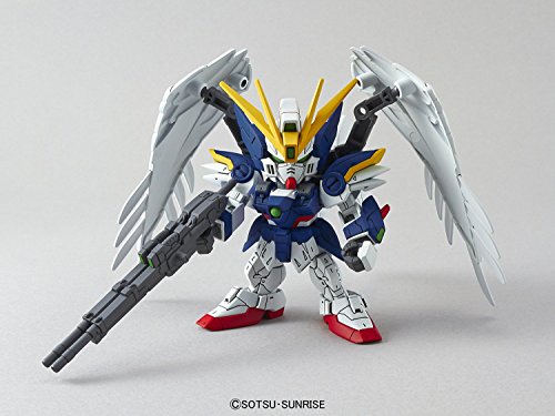 Bandai Hobby SD EX-Standard Wing Gundam Zero Version EW Action Figure, Multi, 8" (BAN202754)