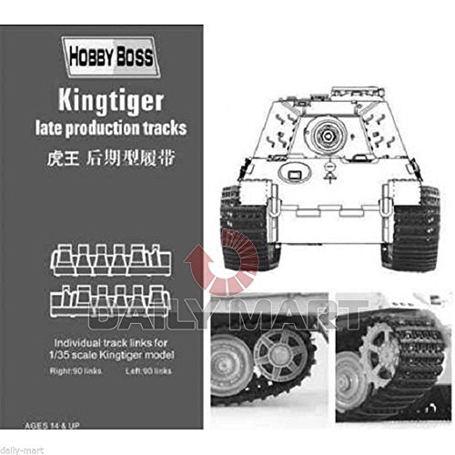 HobbyBoss 1/35 81002 King Tiger Late Production Tracks Model Kit Hobby Boss /item# R6SG5EB-48Q8853