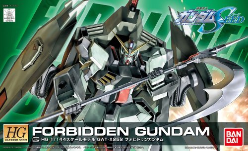 Bandai Hobby R09 Forbidden Gundam Remaster HG Bandai Gundam Seed Action Figure