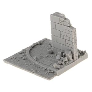 almencla 1/35 scale city ruins mini resin model kit unpainted 6×5.5x5cm