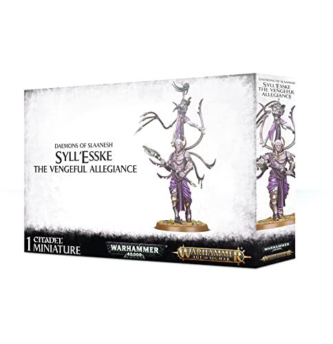 Games Workshop - Warhammer Age of Sigmar - Warhammer 40,000 - Daemons of Slaanesh: Syll'esske: The Vengeful Allegiance
