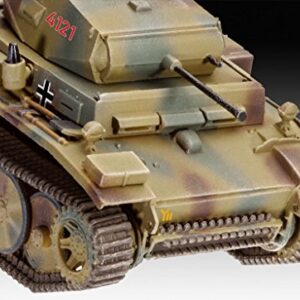 Revell RV03266 03266 Pzkpfw II Ausf. L. 'Luchs' (Sd.Kfz.123) 1: 72 Scale Model Kit, Various