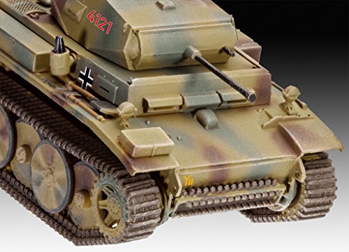 Revell RV03266 03266 Pzkpfw II Ausf. L. 'Luchs' (Sd.Kfz.123) 1: 72 Scale Model Kit, Various
