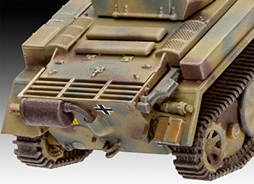 Revell RV03266 03266 Pzkpfw II Ausf. L. 'Luchs' (Sd.Kfz.123) 1: 72 Scale Model Kit, Various