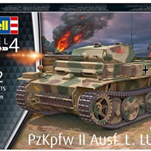 Revell RV03266 03266 Pzkpfw II Ausf. L. 'Luchs' (Sd.Kfz.123) 1: 72 Scale Model Kit, Various