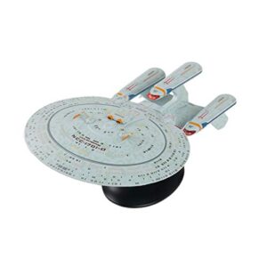 star trek the official starships collection | future u.s.s. enterprise ncc-1701-d (all good things) xl edition by eaglemoss hero collector