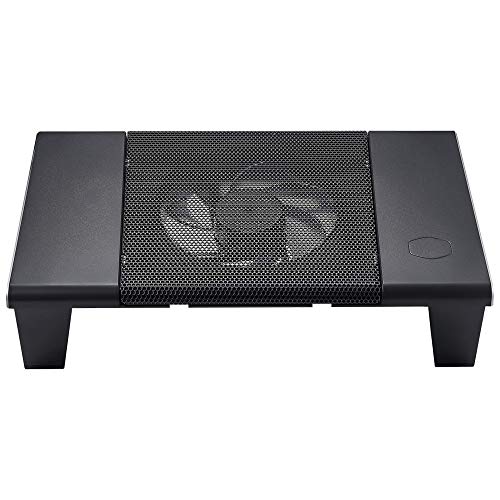 Cooler Master NotePal Connect Stand Network Devices Cooling Solution, Metal Mesh, SickleFlow 120 Reverse Edition Fan, and USB Connectivity