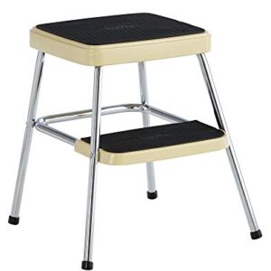 COSCO 11330CBY1E Stylaire Retro Two (Yellow, one Pack) Step Stool,