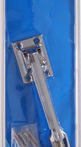 Hillman 852939 5" Kickdown Door Stop- Chrome 1-Pack