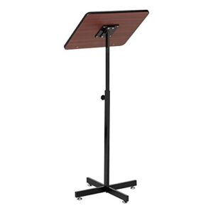 Norwood Commercial Furniture NOR-TIR1036-SO Adjustable- Height Lectern Stand