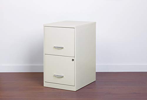 Office Dimensions 18" Deep 2 Drawer Metal File Cabinet