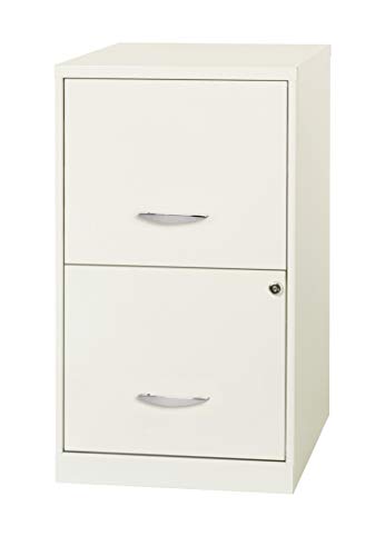 Office Dimensions 18" Deep 2 Drawer Metal File Cabinet