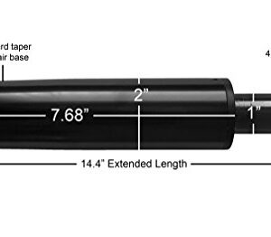 Heavy Duty 4.25" Stroke Replacement Office Chair Gas Lift Cylinder Pneumatic Shock - S6222-HD-R