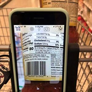 Cart Phone Caddy - Smartphone Holder for Shopping Cart - Safely Secures Cell Phone While you Shop