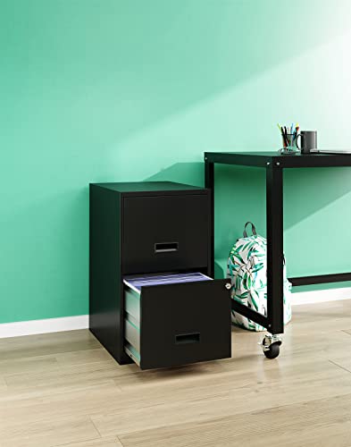 AVSAN Home Office Cabinet 18" D 3-Drawer Organizer Vertical File Cabinet for SOHO, Black