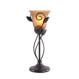 kenroy home 32710orb arbor accent lamps, small, oil rubbed bronze