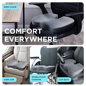 DiffCar Seat Cushions for Office Chairs,Car Seat Cushion,Seat Cushion for Tailbone Pain Relief,Pressure Relief Seat Cushion For Chair Gel Seat Cushion For Long Sitting,Coccyx Cushion for Tailbone Pain