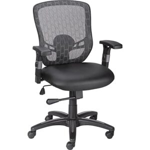 staples 934100 corvair luxura mesh back task chair black