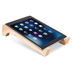 Wooden Laptop Stand - Ergonomic, Portable Computer Riser Fits All Laptops & Tablets. This Beautiful Desk Accessory Cools Your Device & Helps Posture