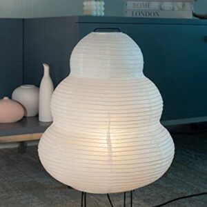 Nogy Noguchi Lamp • Japanese Lamp • Floor Paper Lamp • Rice Paper Floor Lamp • Akari Lamp • Chinese Lantern • Lampara de Pie para Sala • Japandi Style Lamp