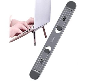 reypaz notebook, laptop stand for desk – adjustable ergonomic aluminum computer holder for laptop – portable laptop holder for home, office desk etc
