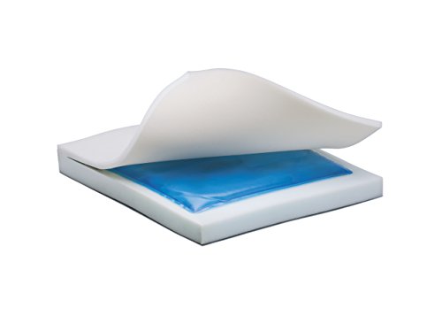 NOVA Gel & Memory Foam Seat & Wheelchair Cushion in 8 Sizes (from 16” x 16” to 18” x 24” Extra Wide), Comfortable & Durable Everyday Seat Cushion with Removable Water Resistant Cover, 2” or 3” Thick