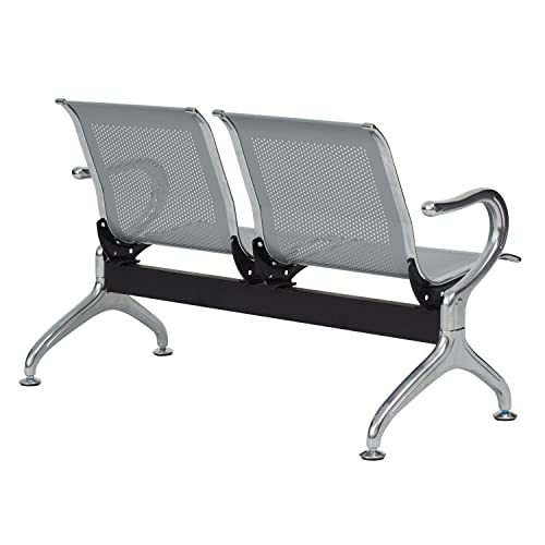 Kinbor Airport Waiting Chairs Salon Office Waiting Room Chairs Furniture Bench Waiting Area Reception Chairs with Arms