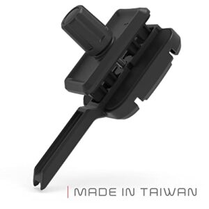rudo Laptop Portable Side Mount Clip for iPhone, MacBook,Tablet, Laptops & Smartphones. Instant Dual or Triple Display for Your Laptop Computer. Increase Productivity and Efficiency