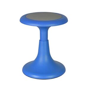 regency glow 15″ stool, blue