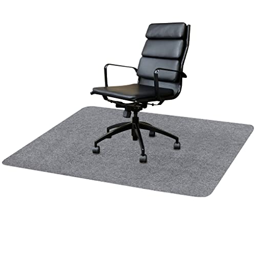 Arthome Office Chair Mat for Hard Floor,Computer Garming Rolling Chair Mat for Hardwood and Tile Floor,Anti-Slip Floor Protector Rug for Home Office 35''x55'' (Gray)