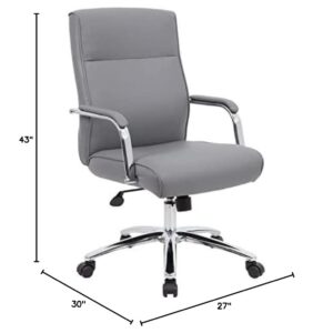 Boss Office Products Chairs Executive Seating, Grey