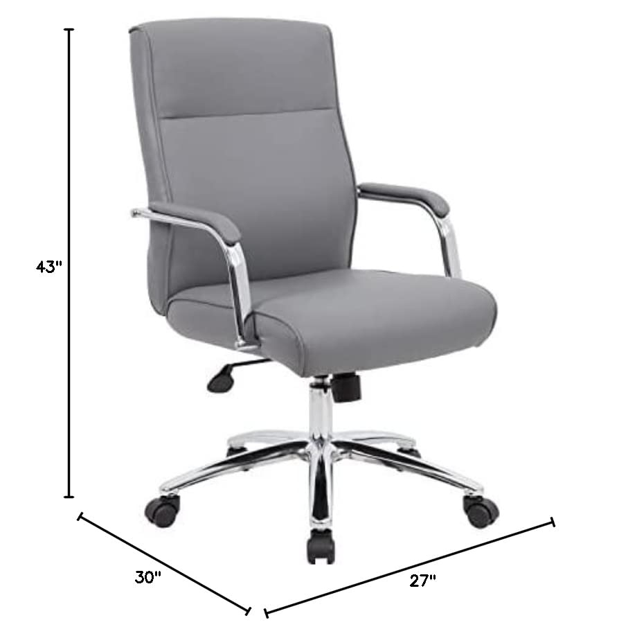 Boss Office Products Chairs Executive Seating, Grey