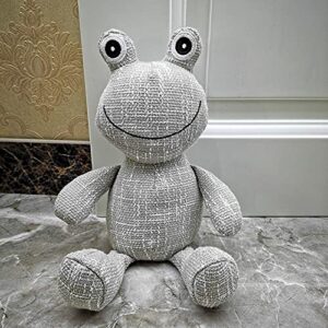 Dewarfami Interior Fabric Door Stopper Animal Door Stop Weighted Decorative Frog