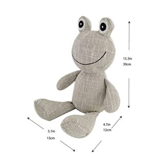 Dewarfami Interior Fabric Door Stopper Animal Door Stop Weighted Decorative Frog