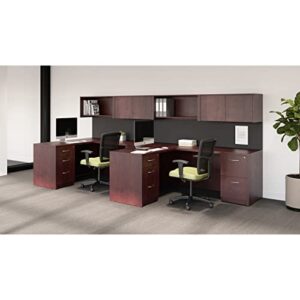 Lorell Lateral File, 35 by 22 by 29-1/2-Inch, Mahogany