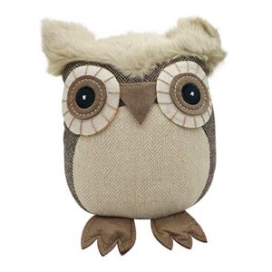 Fabric Animal Door Stopper Gifts for Mom Decorative Doorstops Book Stopper Wall Protectors Anti Collision Cute Owl