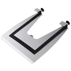 XSJ8013WT Wall Mount Laptop Holder Ultra Long Arm Aluminum Mechanical Spring Full Motion Laptop Mount Arm Monitor Holder Lapdesk (Silver)