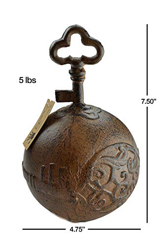 Lulu Decor, Cast Iron Door Stop, Door Stopper, Doorstops (Key)