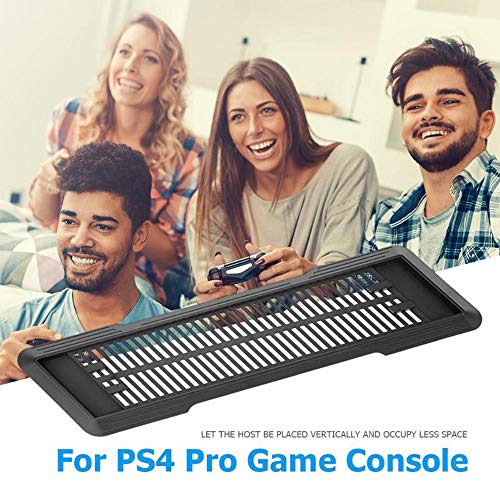 Kailisen PS4 Pro Vertical Stand for Playstation 4 Pro with Built-in Cooling Vents and Non-Slip Feet